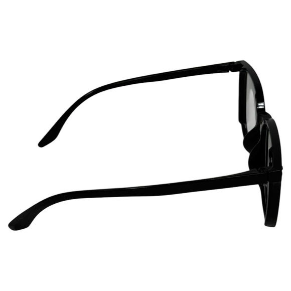 Ladies Square Oversize Fashion Daily Glasses - Picture 4 of 8